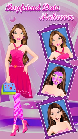 BoyFriend date Makeover & Dress up & Spa Free girls Games.のおすすめ画像1