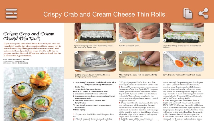 Sushi Recipes screenshot-4