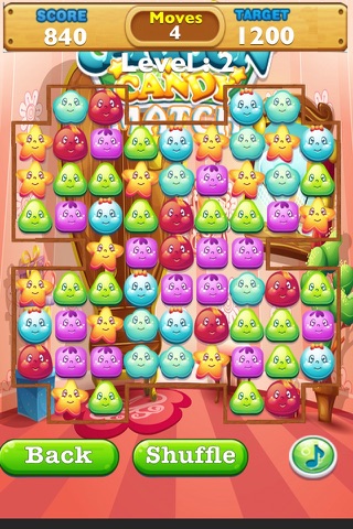 A Cartoon Candy Match - Top Zig Zag Matching Game For Boys And Girls screenshot 3