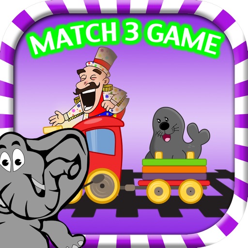 Circus Train Match 3 Game icon