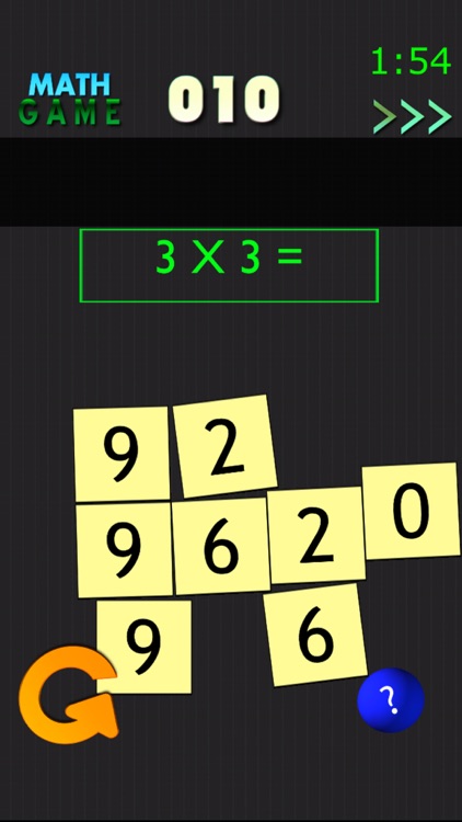 The Math Game - Multiplication Facts