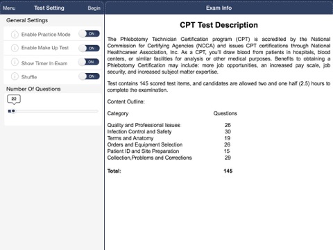 Phlebotomy CPT Practice Test & Review Questions. screenshot 2