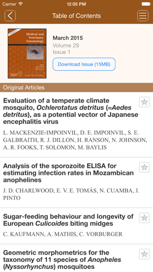 Medical and Veterinary Entomology(圖1)-速報App