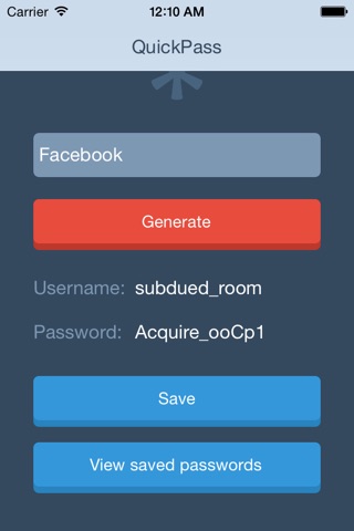 QuickPass - Secure Password Generator screenshot 2