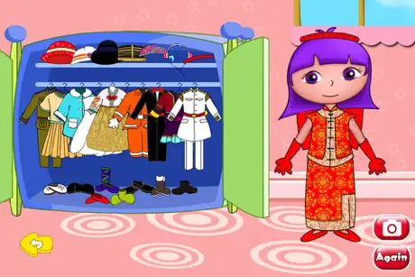 Alice's adventures dress up - educational free kids app games