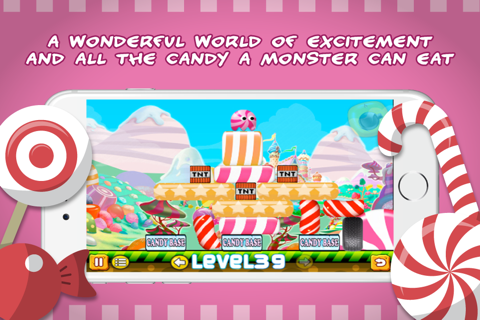 Cotton candy monster screenshot 2