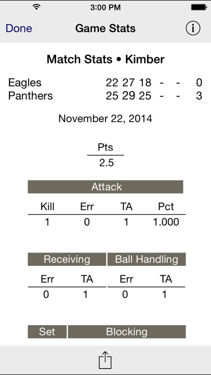 Stat Tap Volleyball screenshot-3