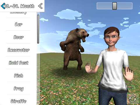 Baby Sign 3D iPad screenshot