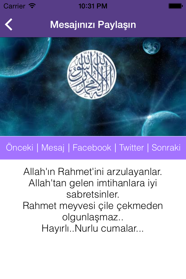 Dini Cuma Mesajları