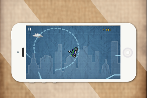 Stick Stunt Biker : Xtreme Bike Racing Free screenshot 2