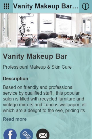Vanity Makeup Bar and Body Lounge screenshot 2