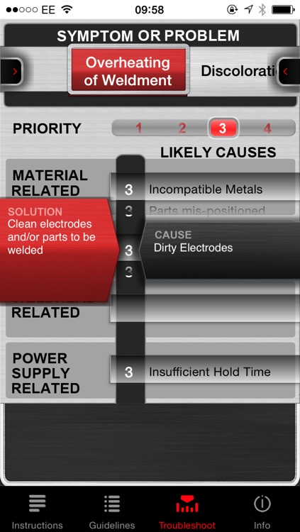 Resistance Spot Welding Troubleshooting screenshot-3