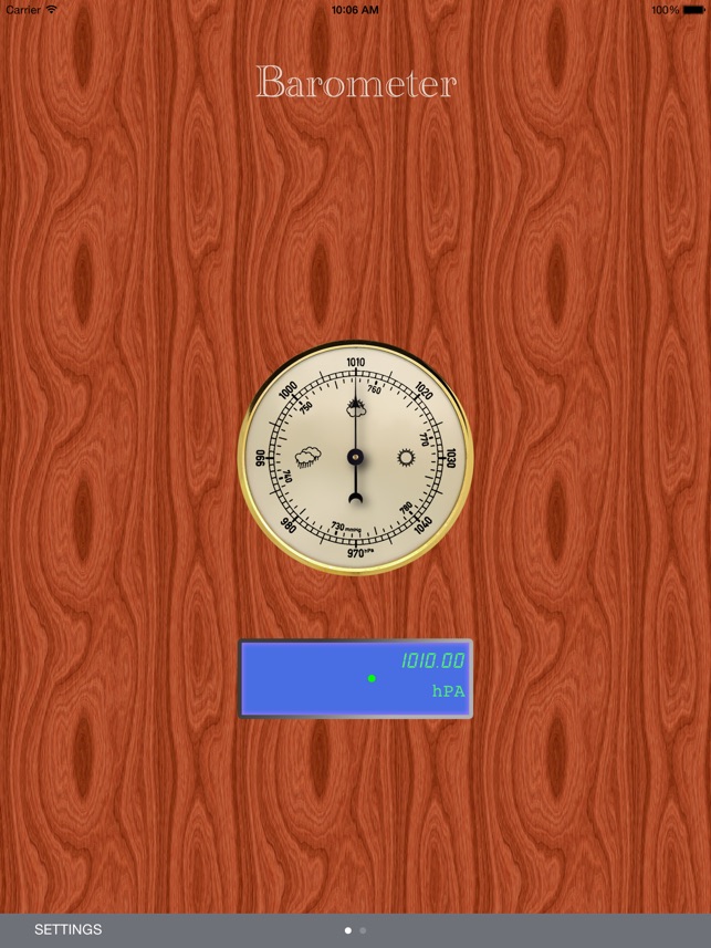 Barometro Altimetro Screenshot