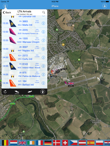 Screenshot #4 pour London Luton Airport - iPlane Flight Information