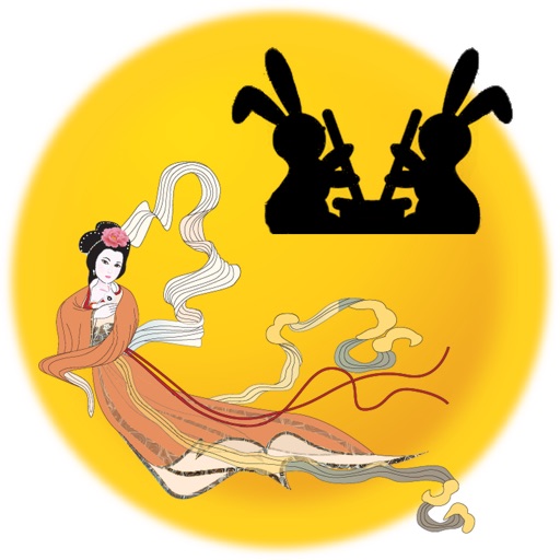 Aha Fly to Moon -- The goddess Chang'e fly to the moon Icon