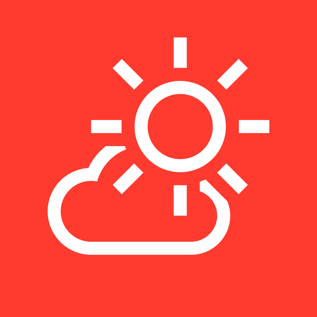 Weather forecast made simple - Sunshine App Icon