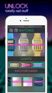 geek watch - retro calculator watch iphone screenshot 3