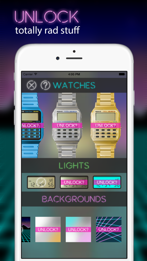 ‎Geek Watch - Retro Calculator Watch Screenshot