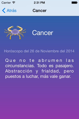 Horoscopo Diario Gratis screenshot 3