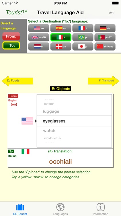 Tourist - Travel Language Aid screenshot-3