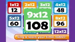 Game screenshot Math Songs: Times Tables 7x - 12x apk