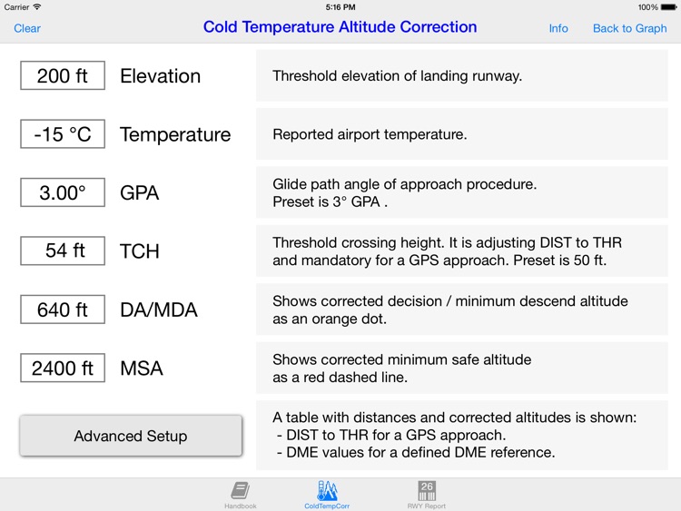 Cold WXR Altitude Correction screenshot-3