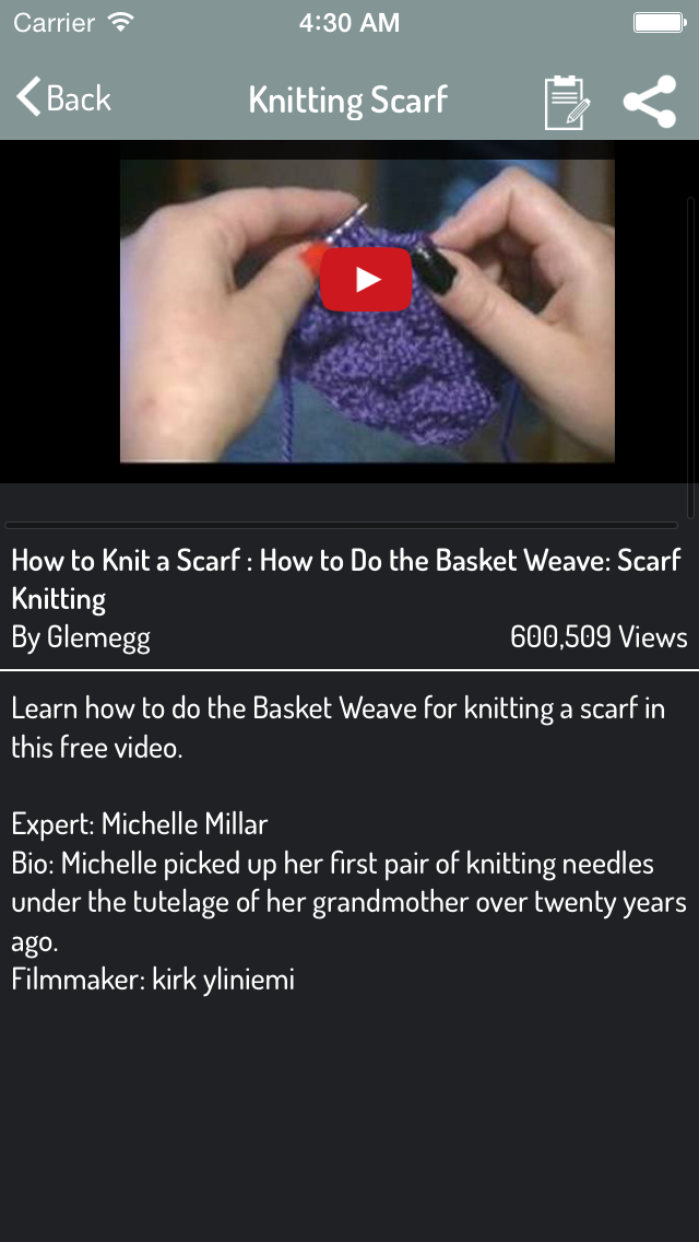 How to cancel & delete How To Knit - Knitting Guide from iphone & ipad 3