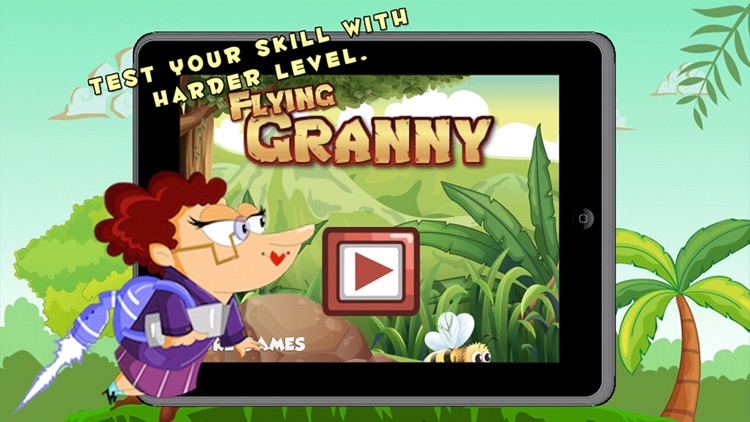 Ninja Granny angry granma against crime