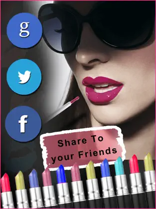 Captura de Pantalla 3 Lips Color Changer - Makeup Tool, Change Lips Color, Lipstick Shades, Lips changer iphone