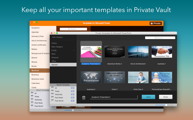 Templates for Microsoft PowerPoint