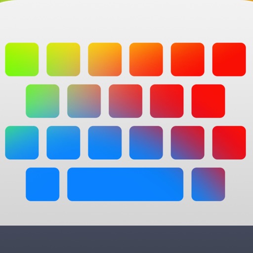 Color Keys - Free Colorful Keyboard for iOS 8 and iPhone / iPad Icon