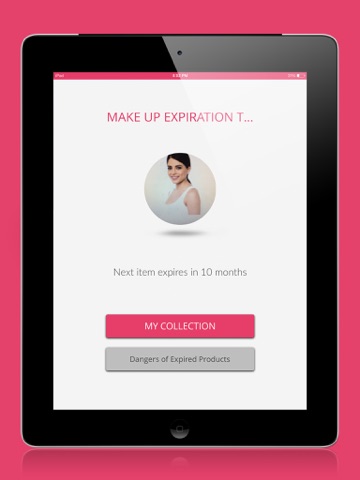 Makeup Expiration App - Countdown Timer