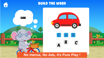 Elephant Preschool Playtime - Toddlers and Kindergarten Educational Learning ABC Numbers Shape Puzzle Adventure Game for Toddler Kids Explorers Screenshot