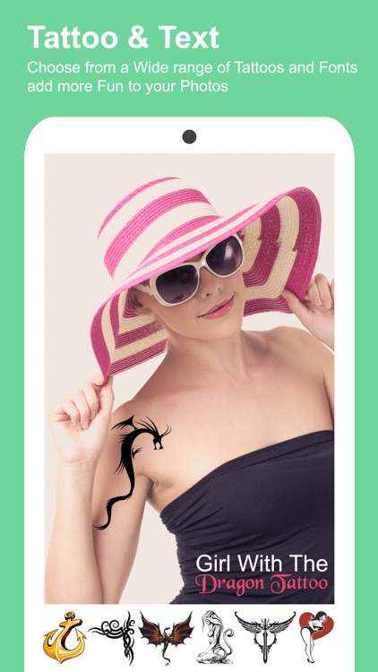 Insta Tattoo Maker - Hottest Tattoos  & Custom Skin Art Designs Camera