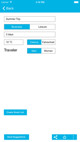 Packing List Free screenshot