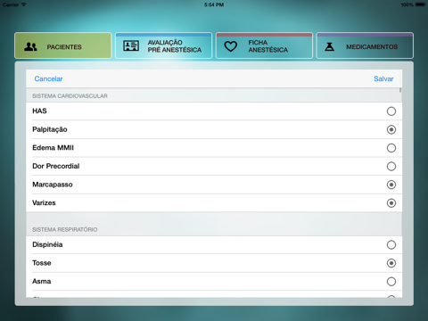 Ficha Anestésica screenshot 4