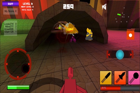 Pixel Tank 3D - Multiplayer Shooter screenshot 2