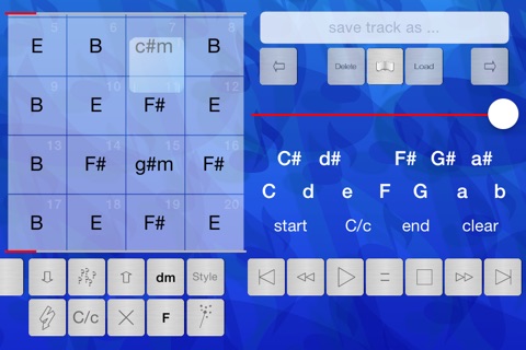 Backing Tracks Creator pocket edition with virtual guitar and scale trainer screenshot 2