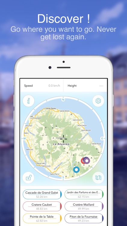 La Réunion OffLine Map
