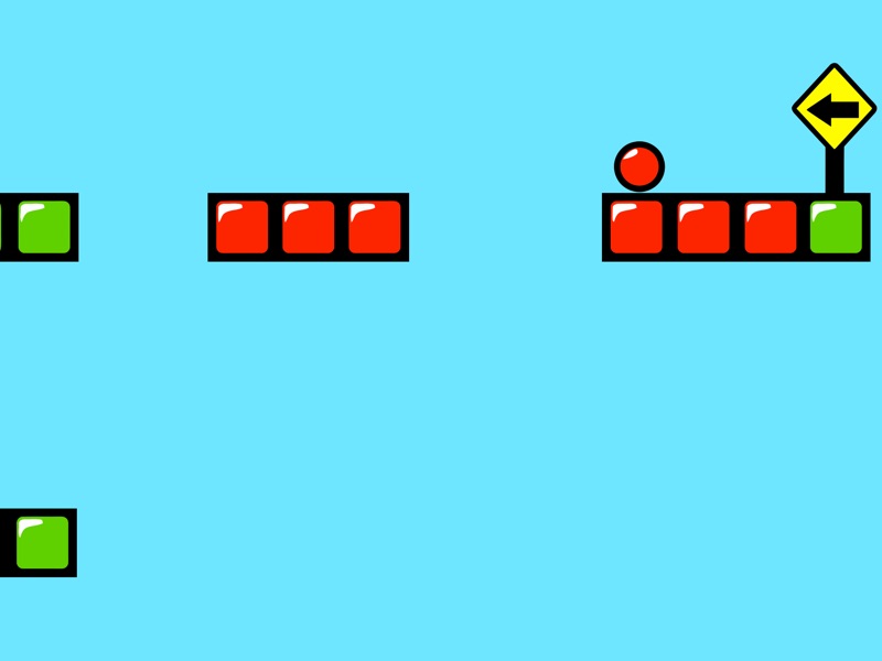 Red Bouncing Ball Spikes Free screenshot 7