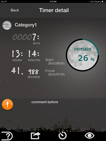 Screenshot #4 pour S.N.O.W.S Timer -for SEKAI NO OWARI-