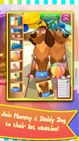 Game screenshot Mommy's Newborn Baby Pet Doctor Salon - my new puppy twins spa games! apk