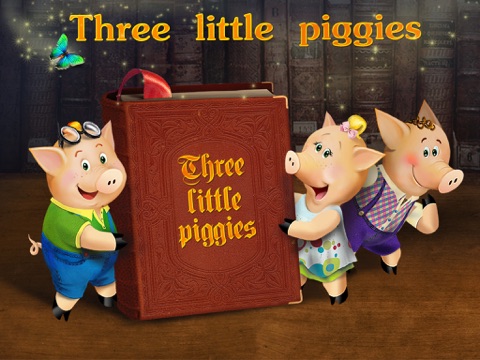 The three little pigs - preschool & kindergarten fairy tales book free for kidsのおすすめ画像1