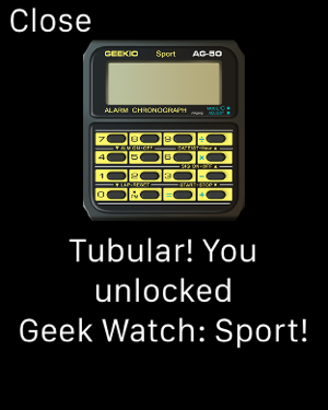‎Geek Watch - Retro Calculator Watch Screenshot