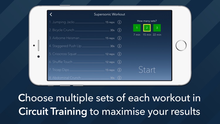 7 Minute Motion-Tracking Workout screenshot-3