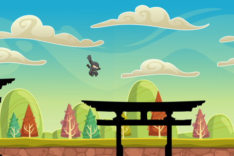 Jumping Ninja: Rooftop Run screenshot 3