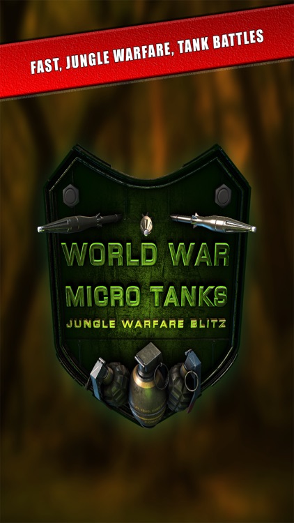 World War Micro Tanks - Jungle Warfare Blitz