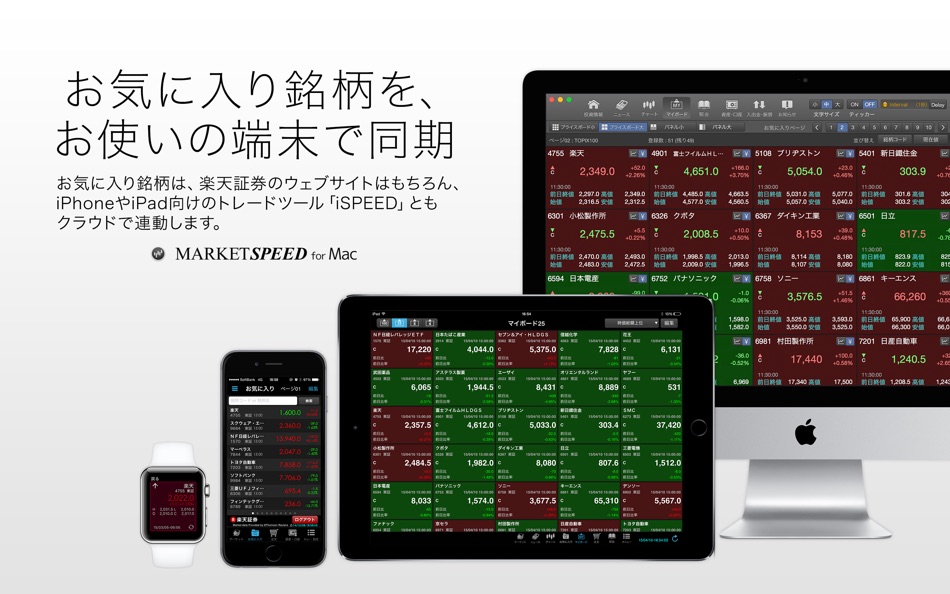 #5. MARKETSPEED (macOS) Podle: Rakuten Securities, Inc.