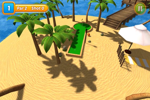Beach Mini Golf 2 screenshot 2