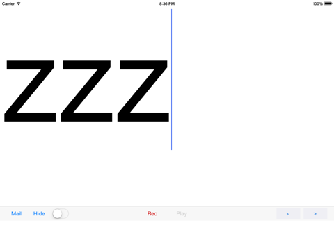 ボイスレコーダーメール for iPad のスクリーンショット